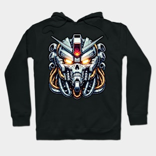 Biomech Skull S01 D54 Hoodie